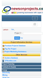 Mobile Screenshot of newsonprojects.com